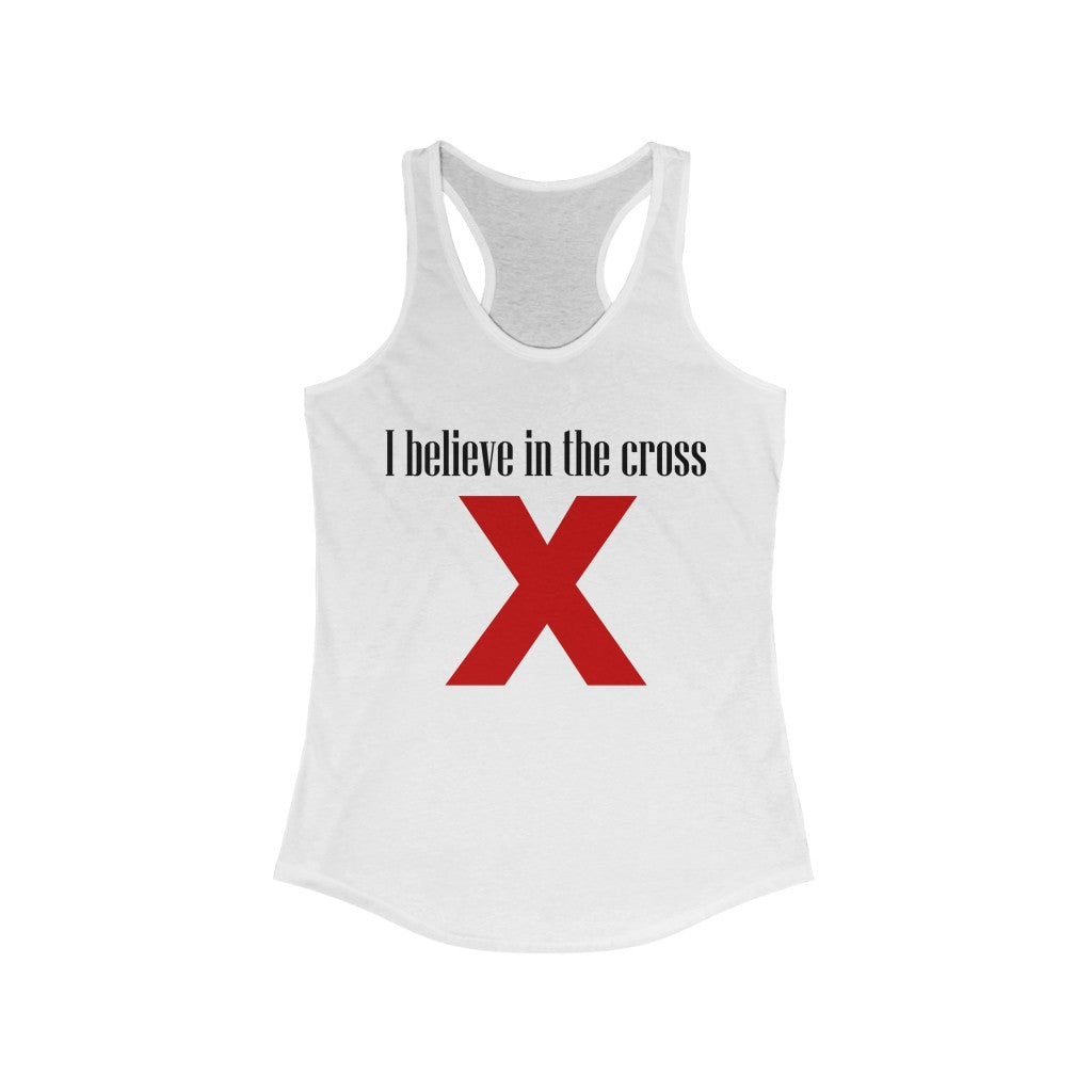 I believe in the cross X - Tank