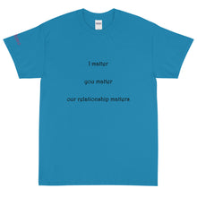 Load image into Gallery viewer, I matter you matter - Tee
